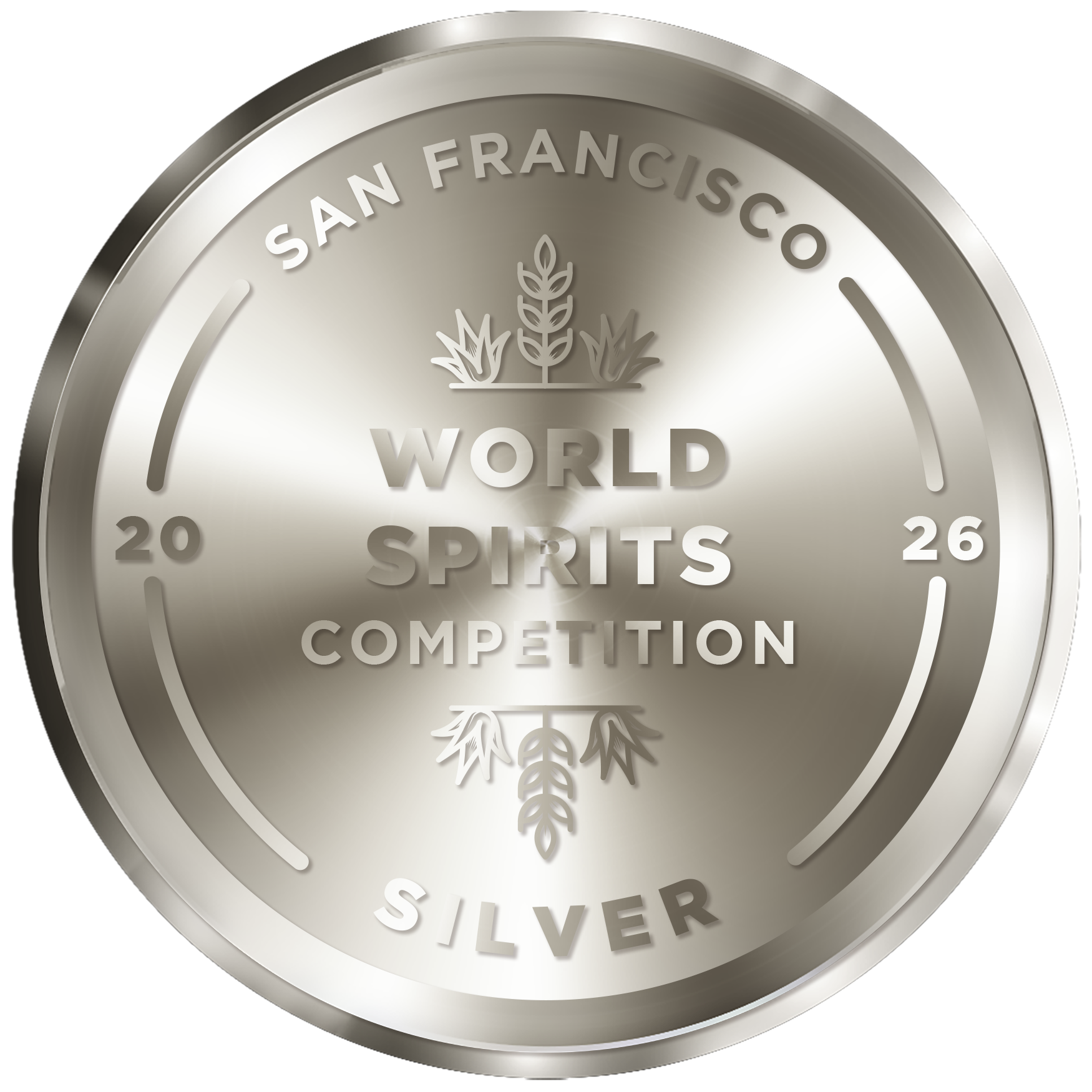 Award Badge: San Francisco World Spirits Competition 2026 - Silver Medal